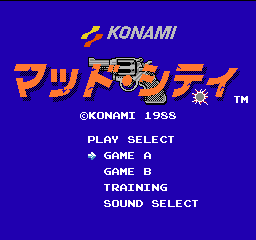 Mad City Title Screen
